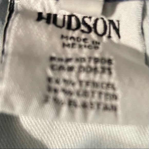 Hudson Hampton cuffed jean shorts size 24 EUC - Picture 4 of 9